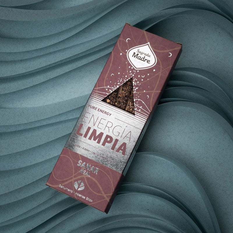 Incienso Energía Limpia Sanar - Aroma Dulce y Floral