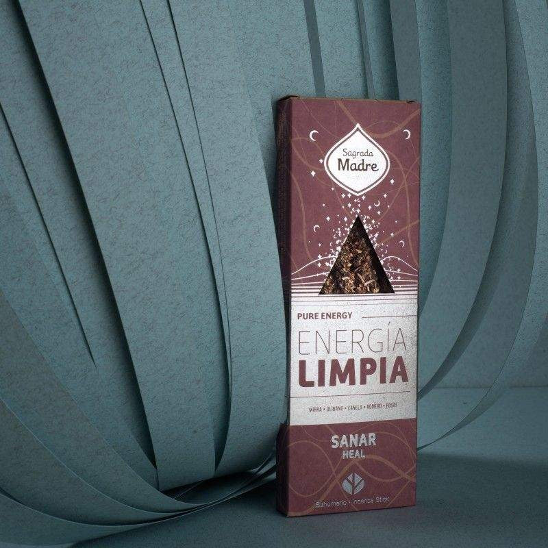 Incienso Energía Limpia Sanar - Aroma Dulce y Floral