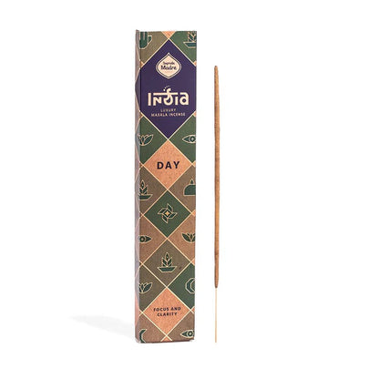 Incienso India Masala Día - Claridad y Enfoque | Aroma Nag Champa Rosa