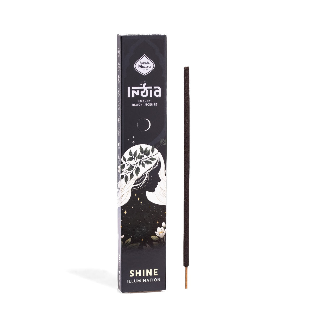 Incienso India Black Brillo - Iluinación | Aroma Mix Floral y Frutal