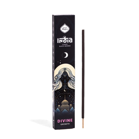 Incienso India Black Divina - Crecer | Aroma Mix de Especias