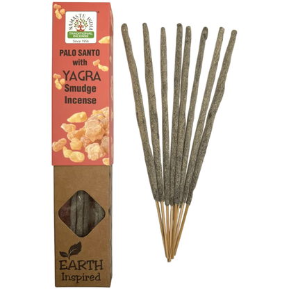 Incienso Artesanal Palo Santo y Yagra • Abundancia, Limpieza y Prosperidad