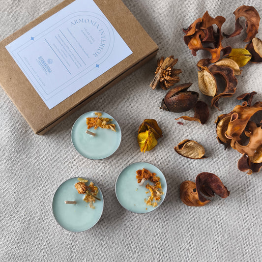 Vela de Té para Manifestar Armonía Interior