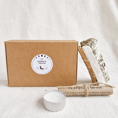 Kit Ritual Limpieza y Armonía | Purificación, Calma Mental y Bienestar.