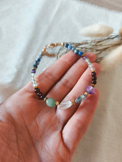Pulsera Amuleto  Concentración y Estudio | Foco, Memoria y Claridad Mental