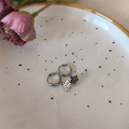 Aro Mini Loto Plateado