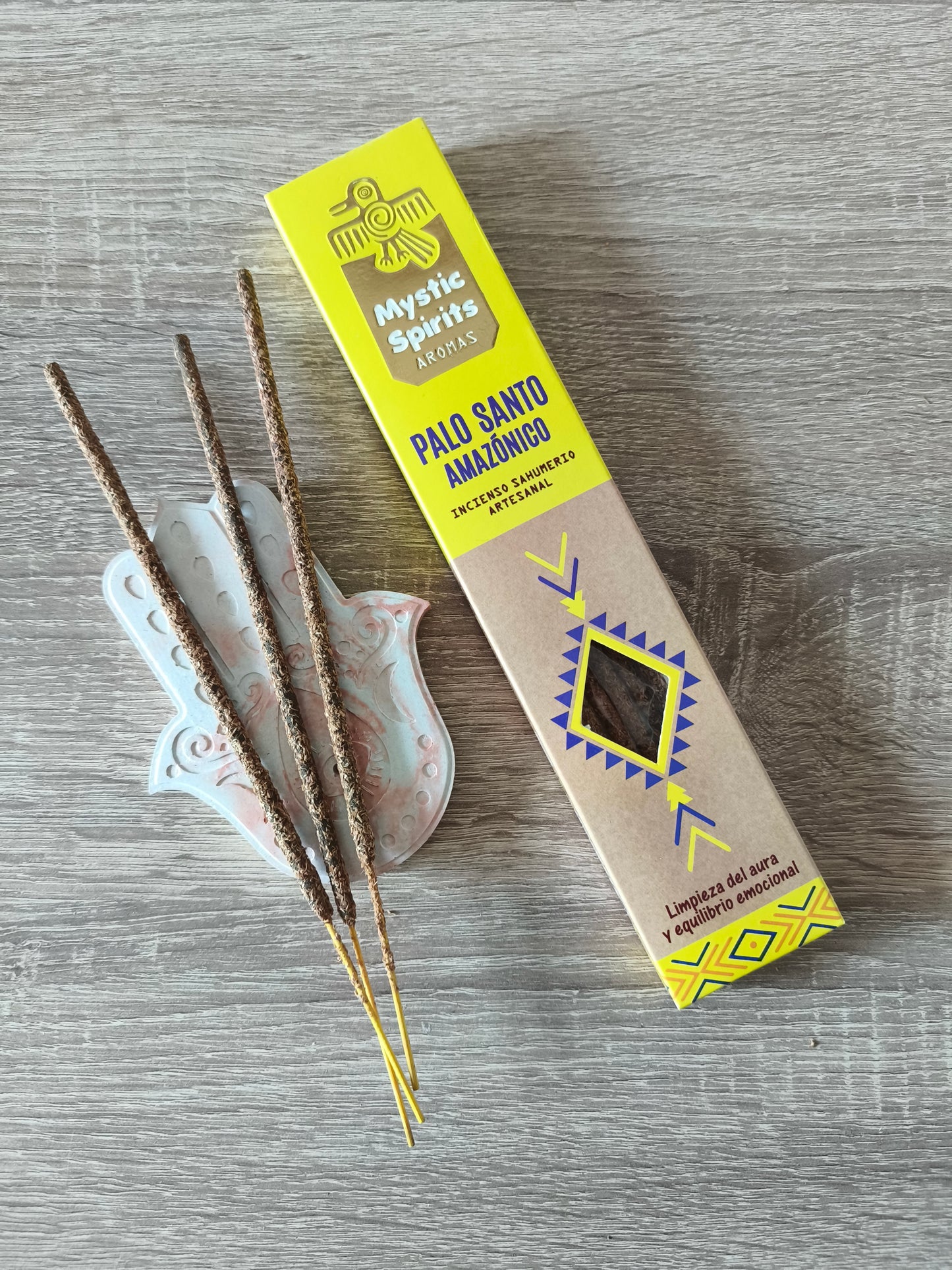 Incienso Palo Santo Amazónico | Limpieza del Aura y Equilibrio Emocional