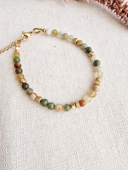 Pulsera Amuleto de Serpentina | Transformación, Vitalidad y Equilibrio.