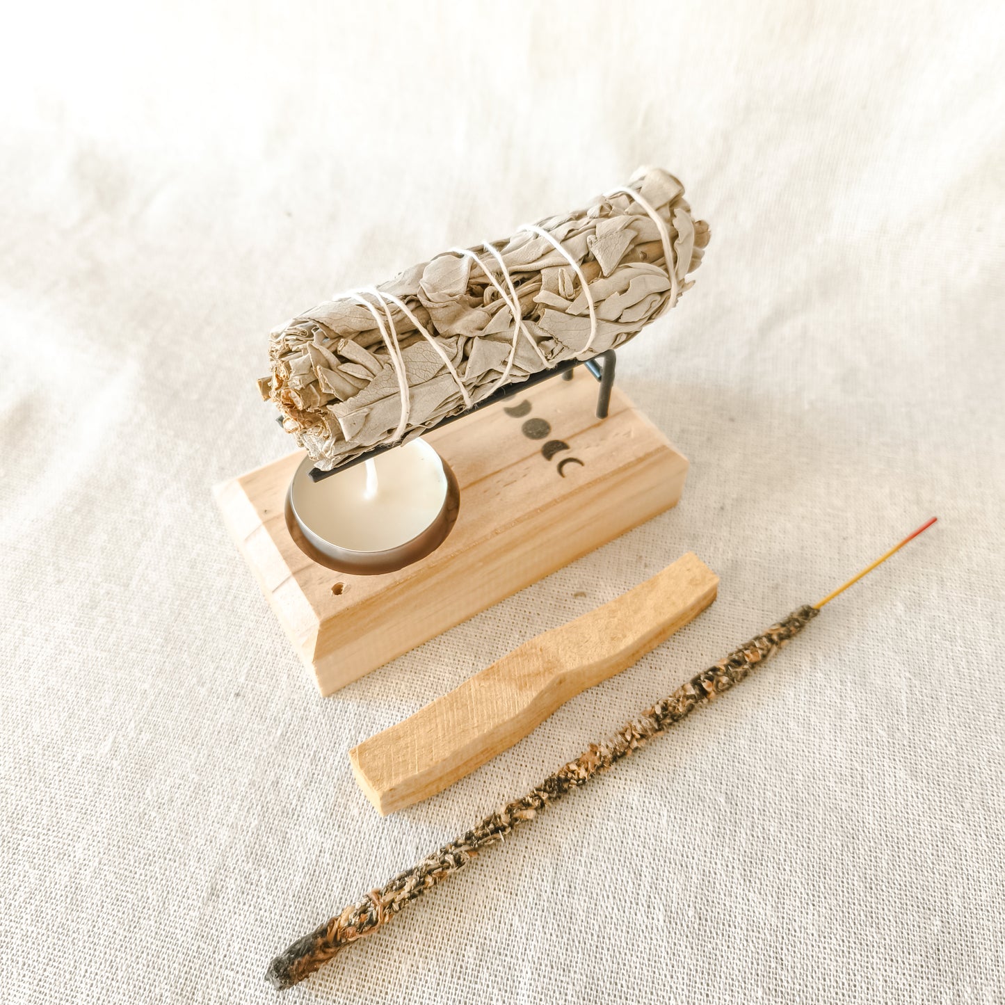 Quemador de Palo Santo Fases Lunares