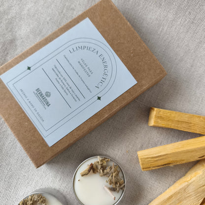Vela de Té para Manifestar Limpieza Energética