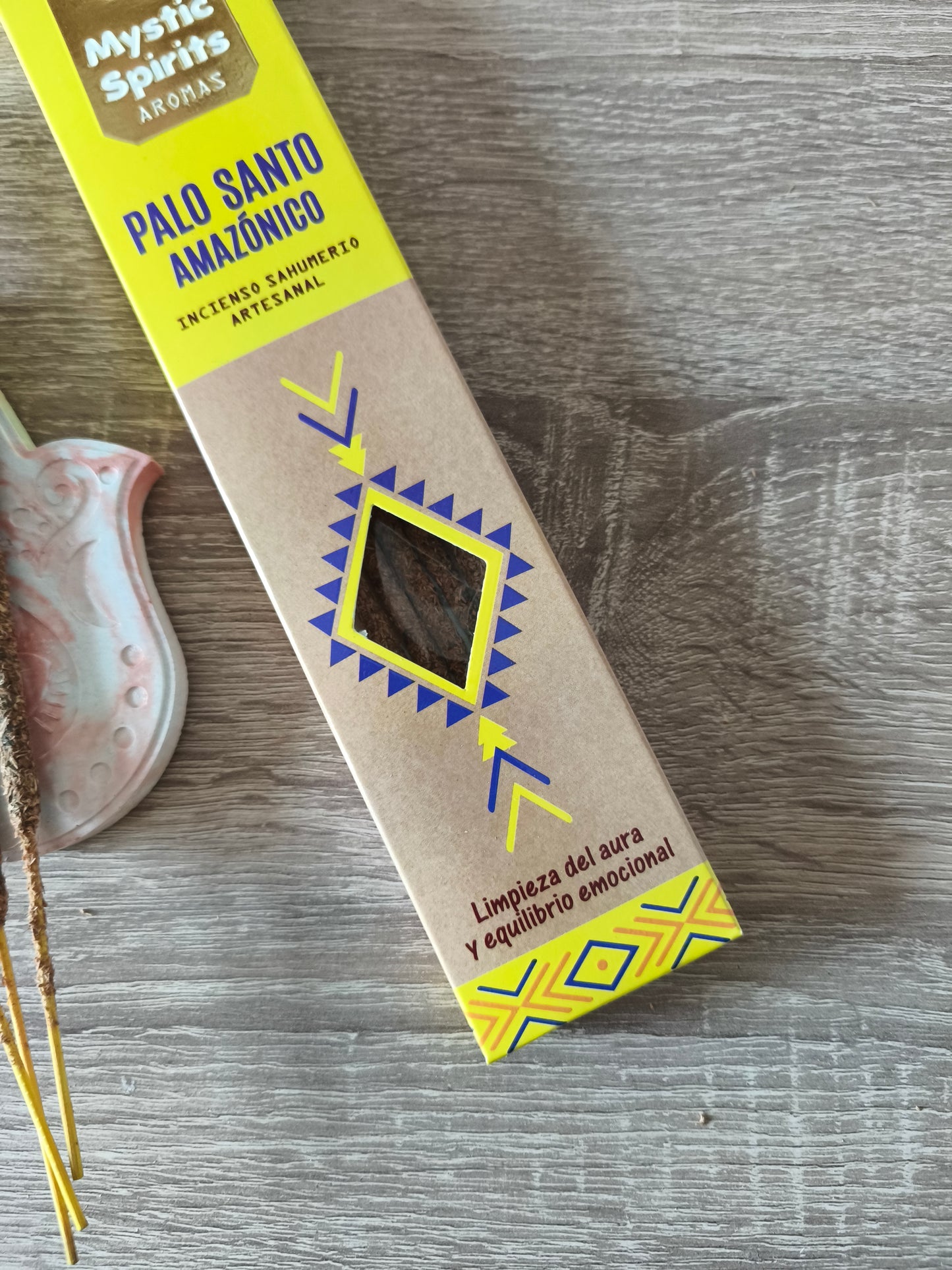 Incienso Palo Santo Amazónico | Limpieza del Aura y Equilibrio Emocional