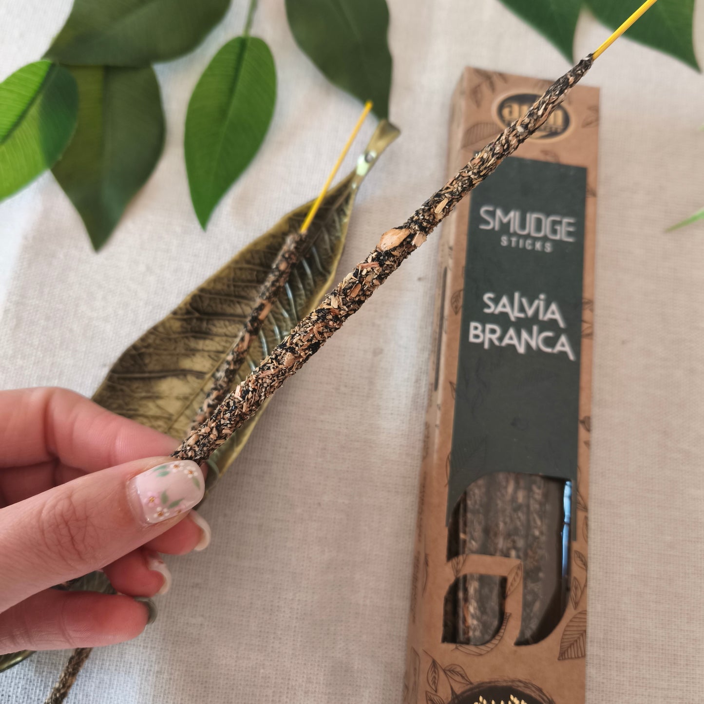 Incienso Orgánico Salvia Blanca