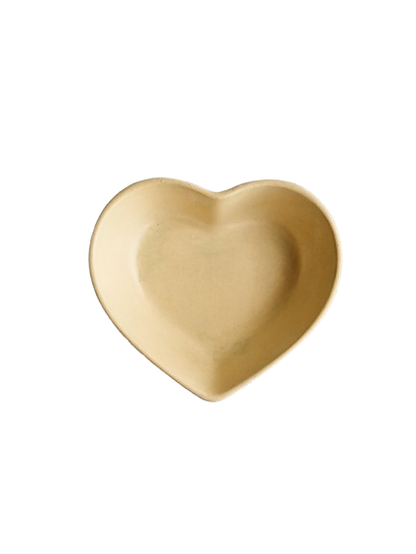 Quemador Sahumador Artesanal Corazón Cemento