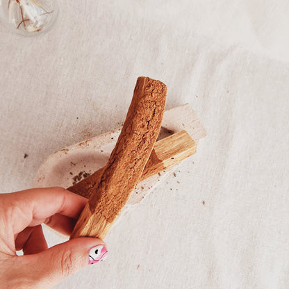 Varita de Palo Santo con Canela