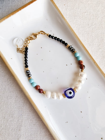 Pulsera Amuleto Protector Evil Eye