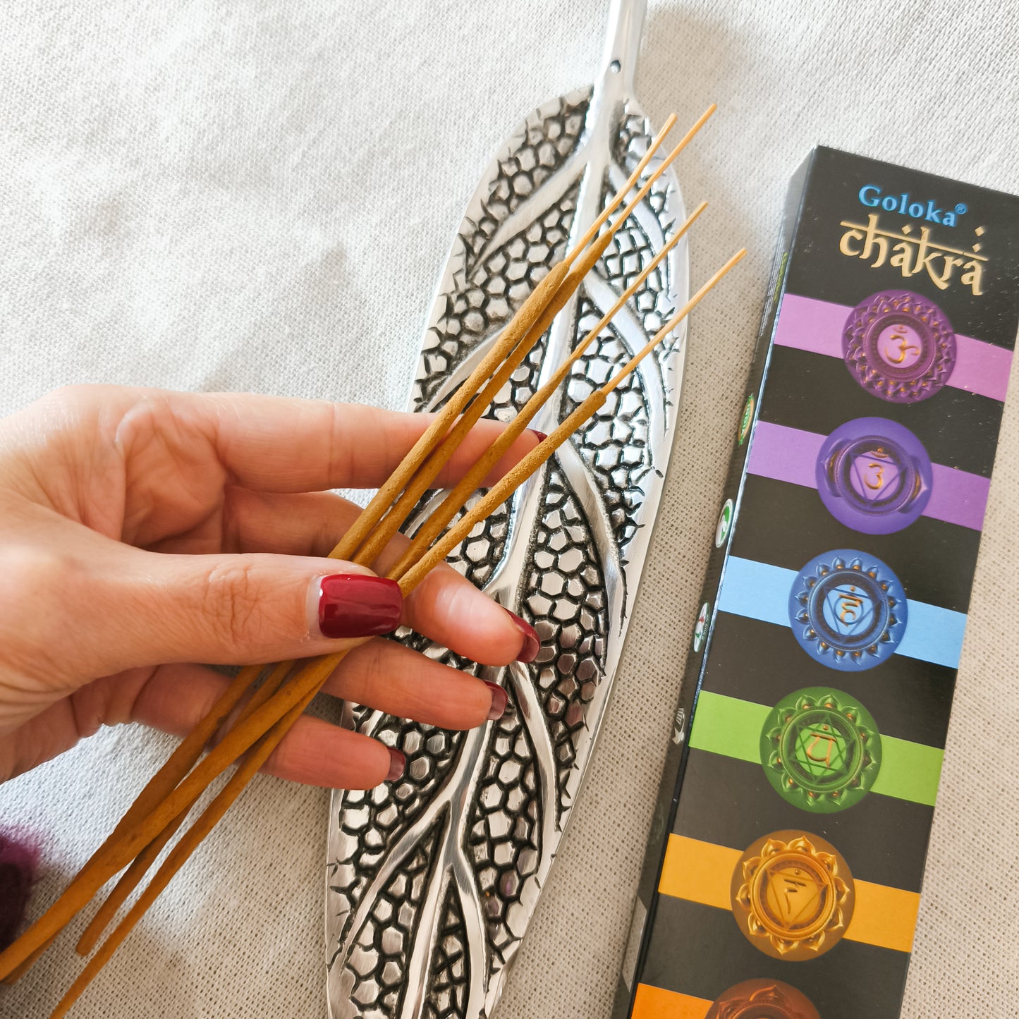 Incienso Masala 7 Chakras Goloka