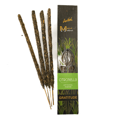 Incienso Artesanal de Citronella para Agradecer.