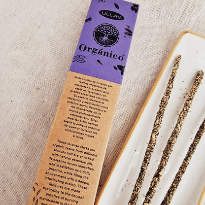 Incienso Orgánico Ullas de Black Opium | Misterio y Vitalidad