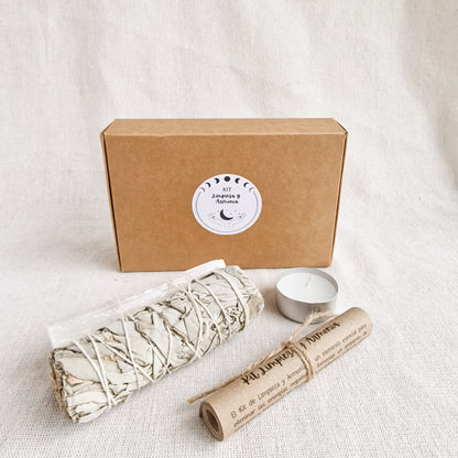 Kit Ritual Limpieza y Armonía | Purificación, Calma Mental y Bienestar.