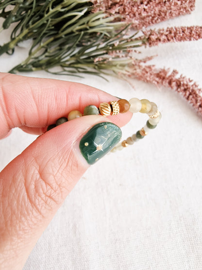 Pulsera Amuleto de Serpentina | Transformación, Vitalidad y Equilibrio.