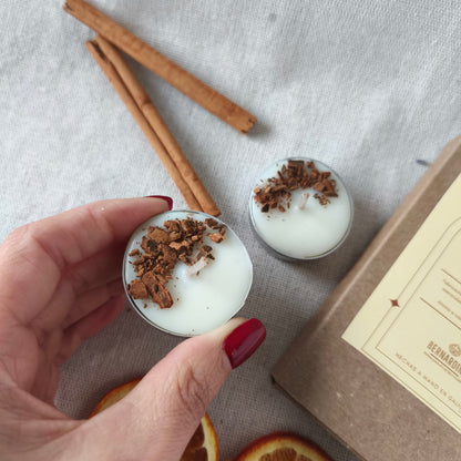 Vela de Té para Manifestar Prosperidad