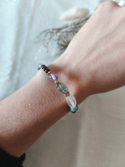 Pulsera Amuleto  Concentración y Estudio | Foco, Memoria y Claridad Mental