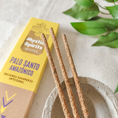 Incienso Palo Santo Amazónico | Limpieza del Aura y Equilibrio Emocional
