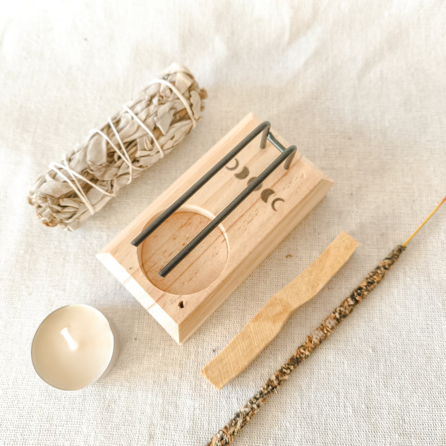 Quemador de Palo Santo Fases Lunares