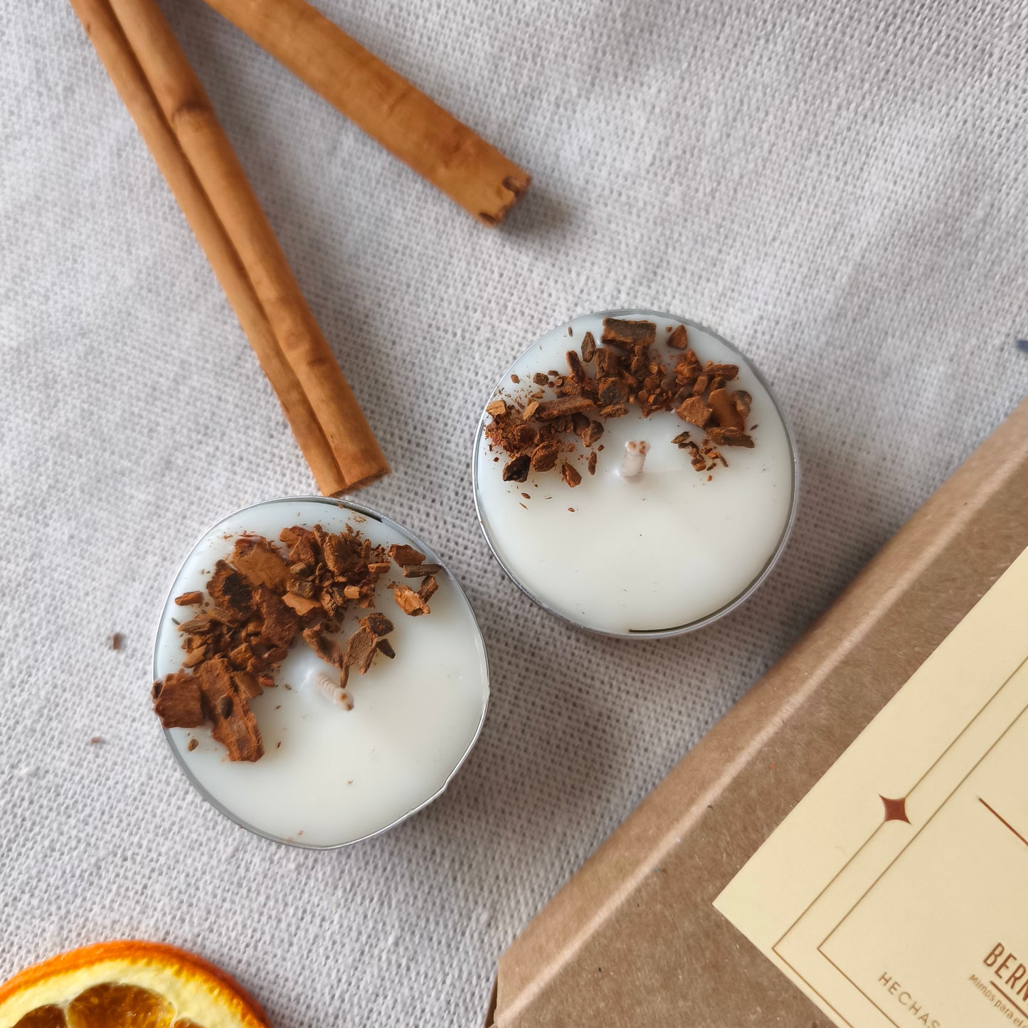 Vela de Té para Manifestar Prosperidad