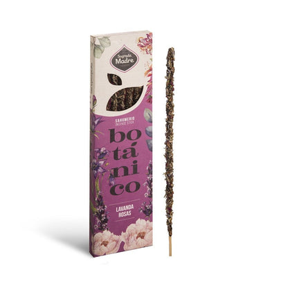 Incienso Sagrada Madre Botánico Lavanda y Rosas - Fortuna y Agradecimiento