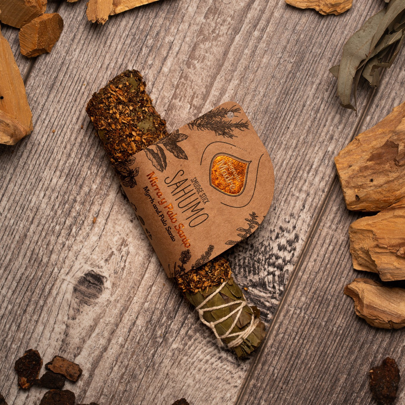 Sahúmo de Mirra y Palo Santo