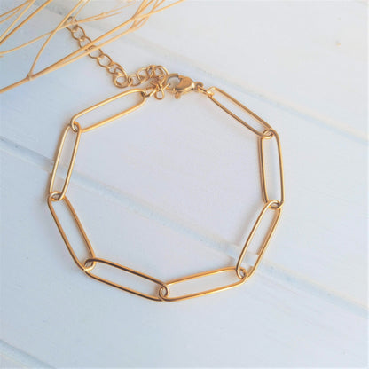 Pulsera Daria Acero Dorada