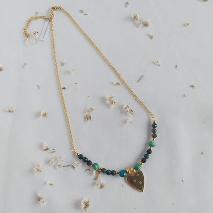 Collar Amazonia Turquesa