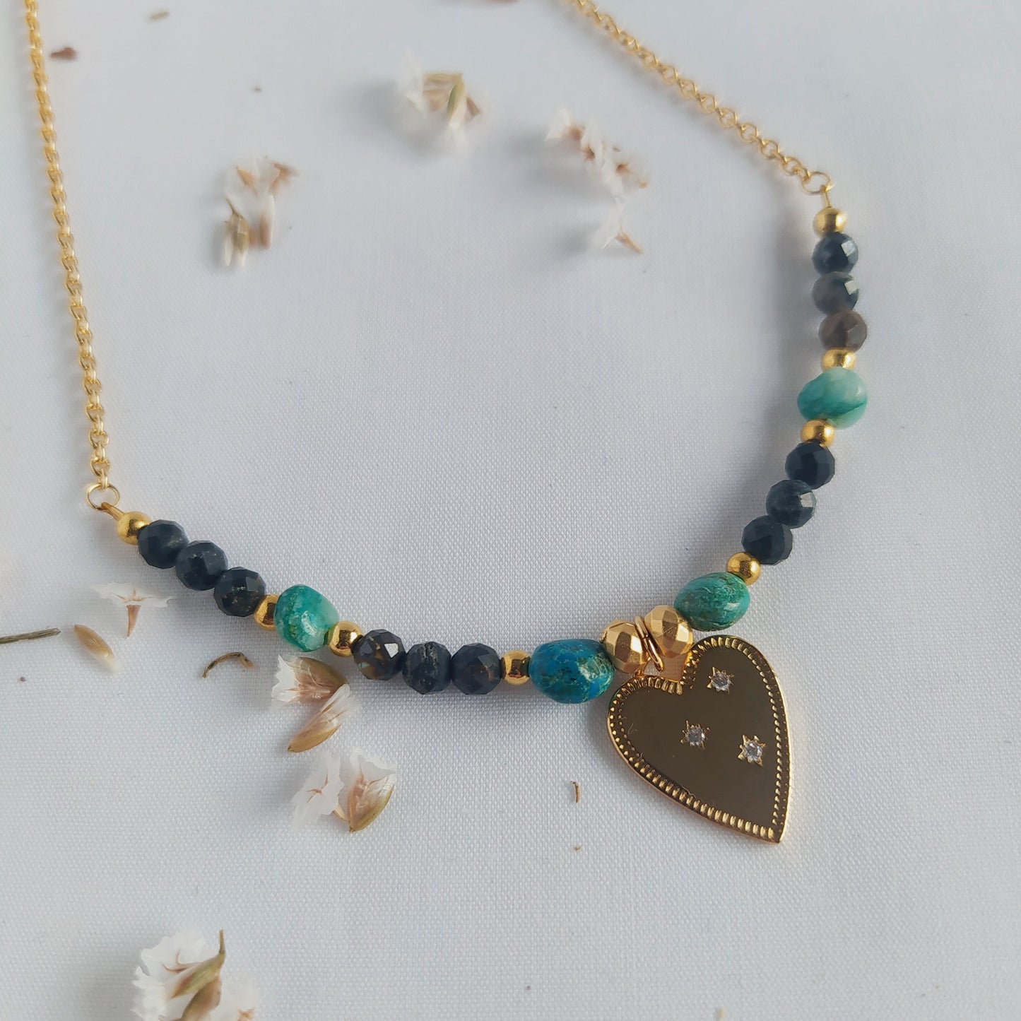 Collar Amazonia Turquesa