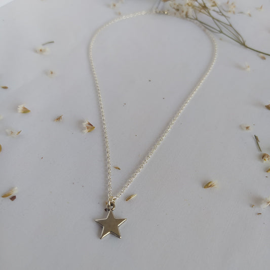 Collar Star Plateado