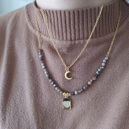 Collar Eros Rodonita