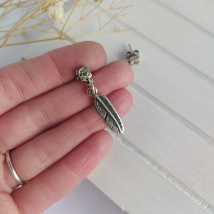 Pendientes Shiny Feather