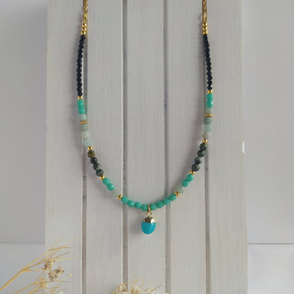 Collar Daniela Aqua