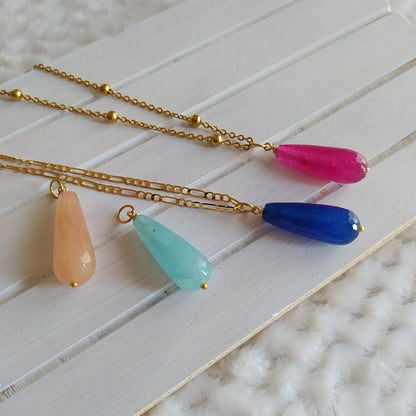 Charm Lágrima Jade