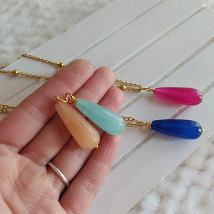 Charm Lágrima Jade